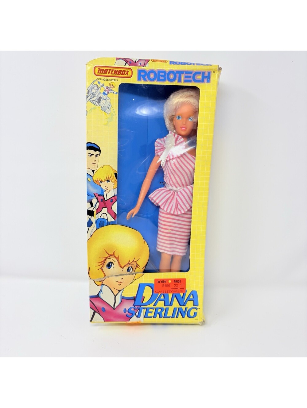 Matchbox Robotech Dana Sterling 11 1/2” Doll / Action Figure 1985 Sealed NIB